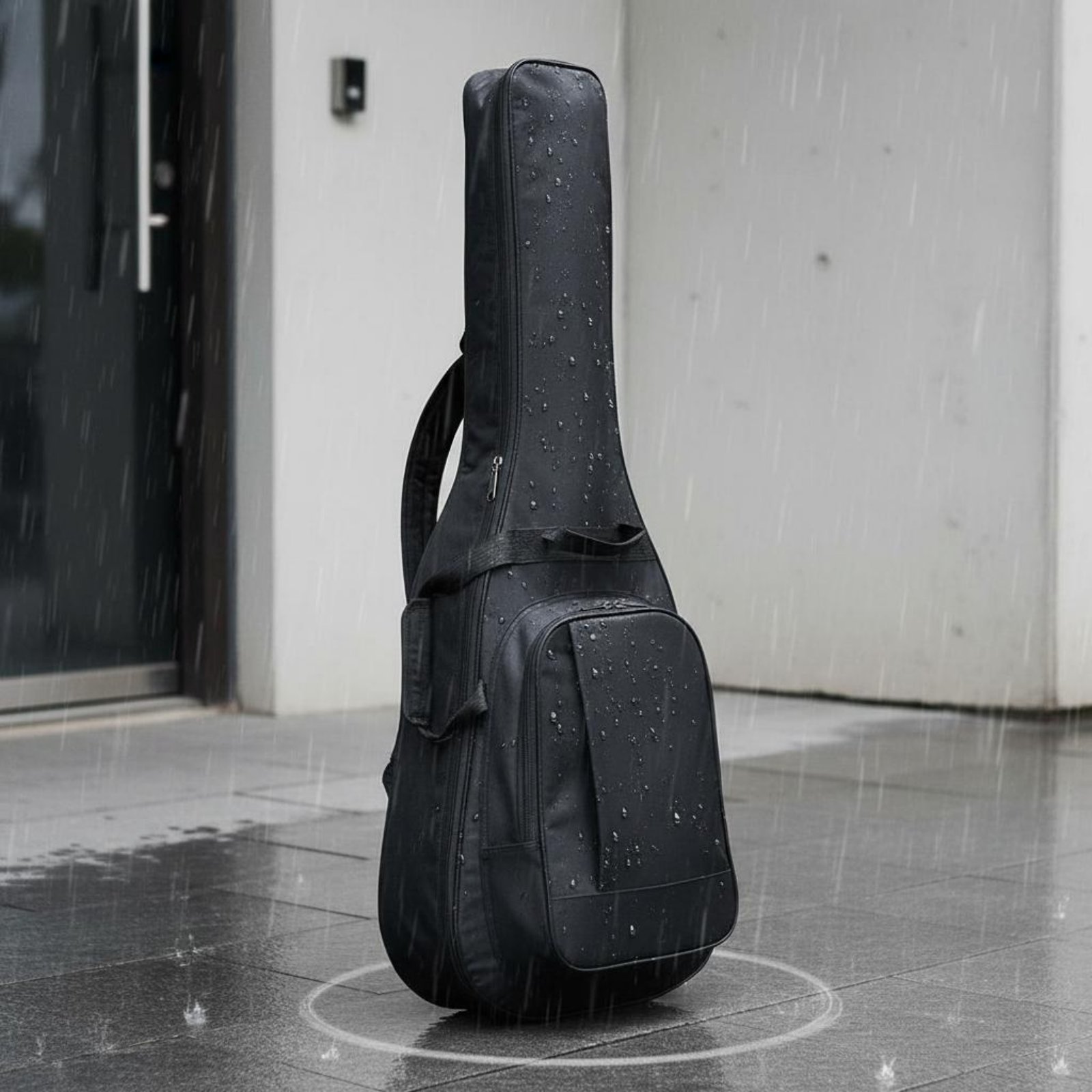 Guitar Strap Padded - Electric Guitar Bag Water Repellent Electric