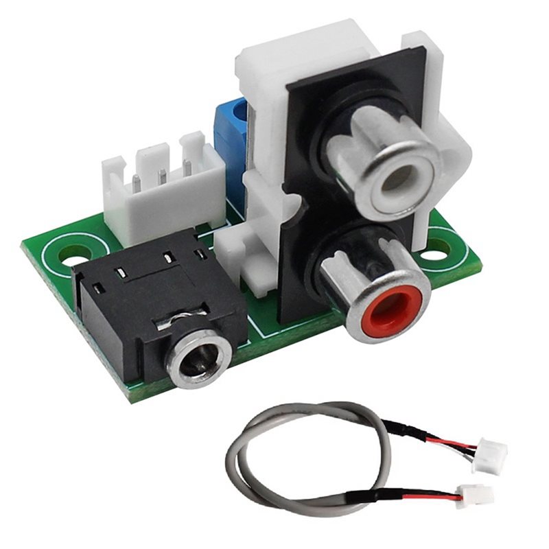 Audio Music Converter - A73E-Audio Input Output Adapter Board 3.5