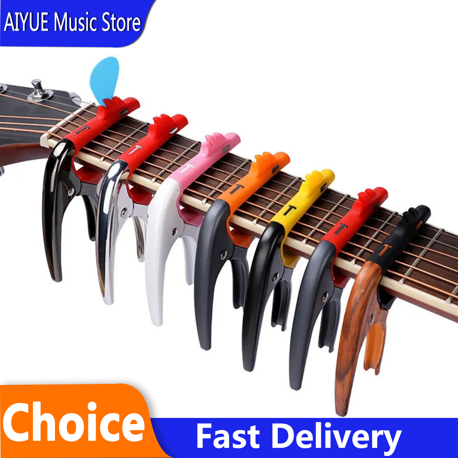 Guitar Capo Clip - IRIN Guitar Capo Metal Flamingos Capo