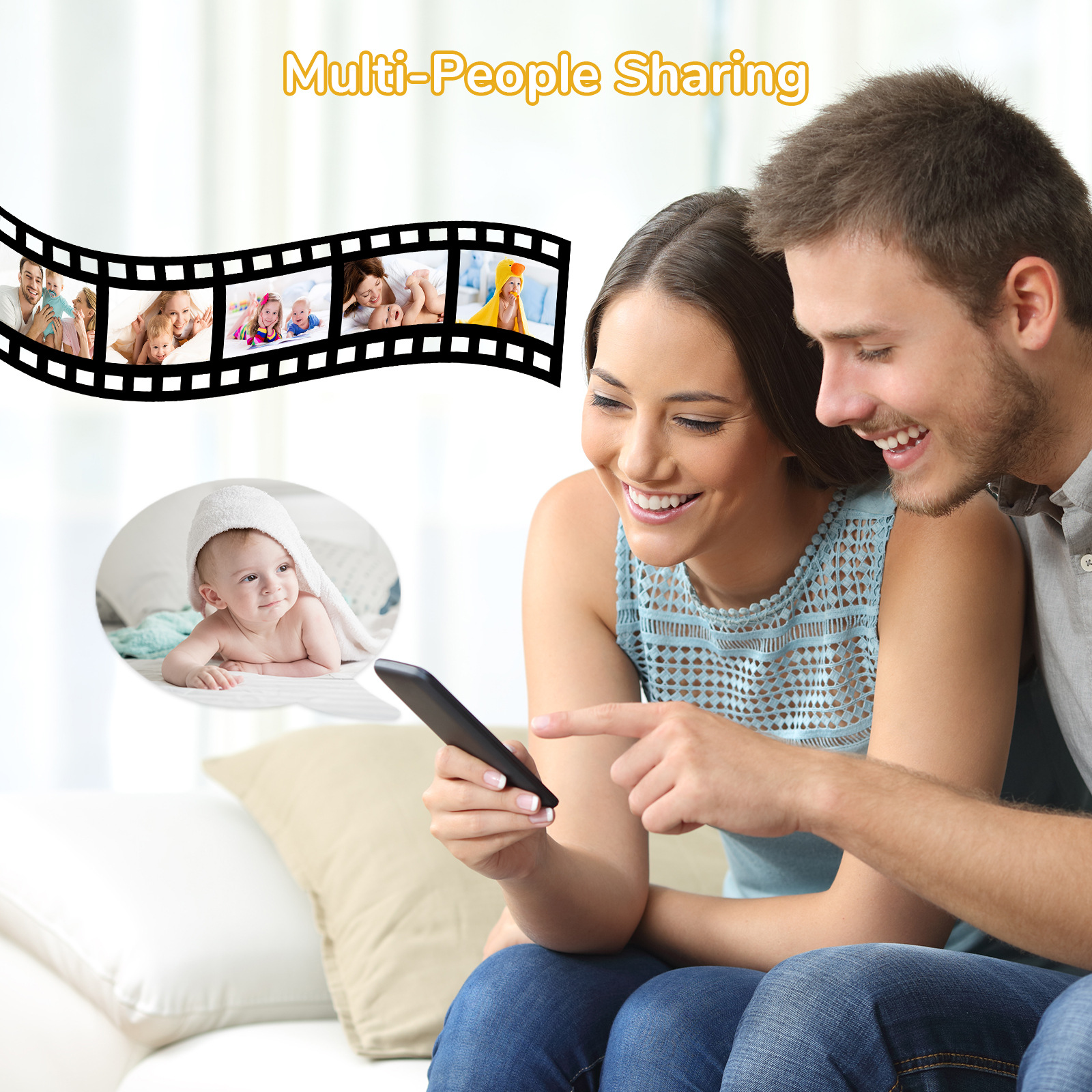 VB803 PRO Baby Monitor with 2p - Audio Music For Video 评论和价格