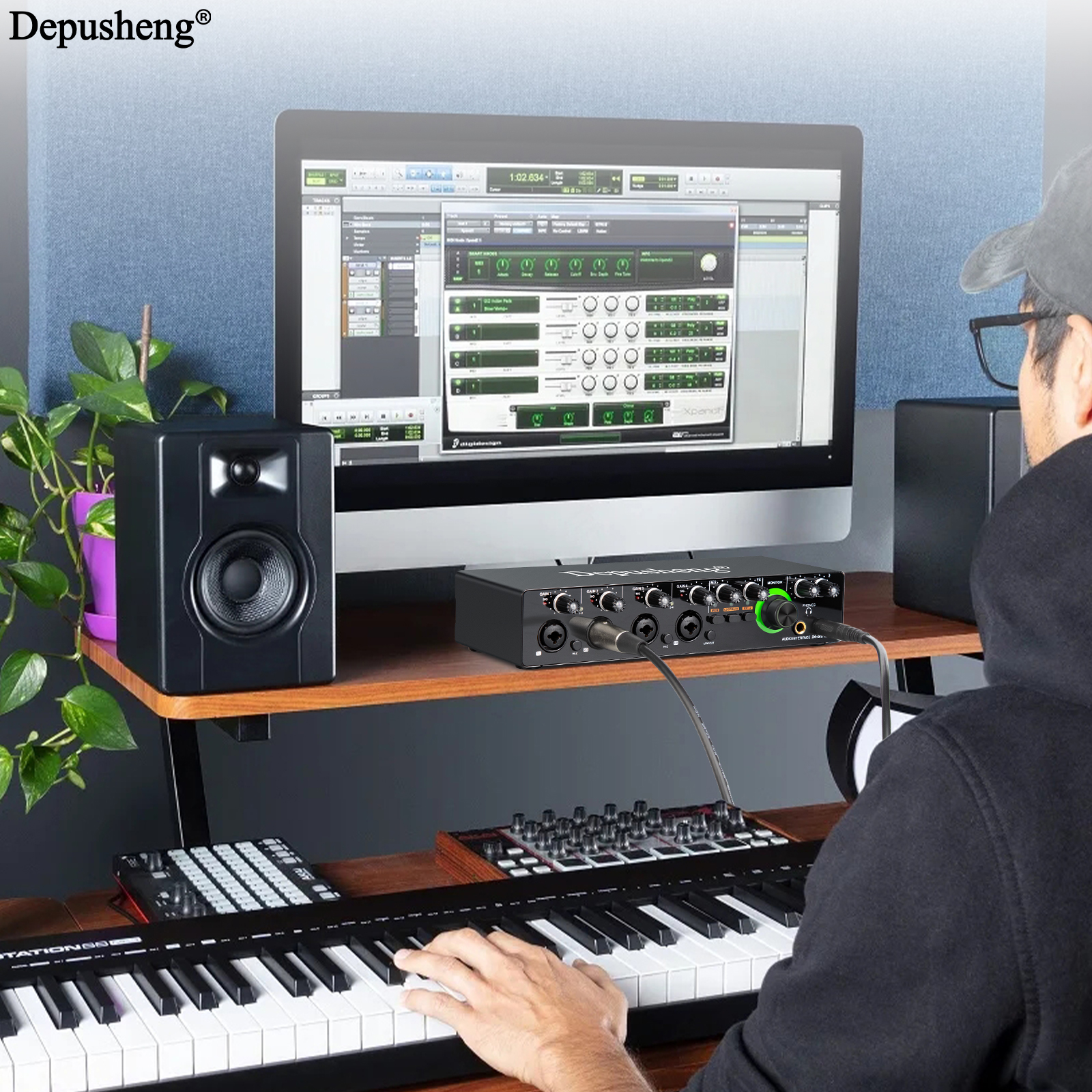 Depusheng Audio Interface RX4  - Audio Music Converter 评论和价格