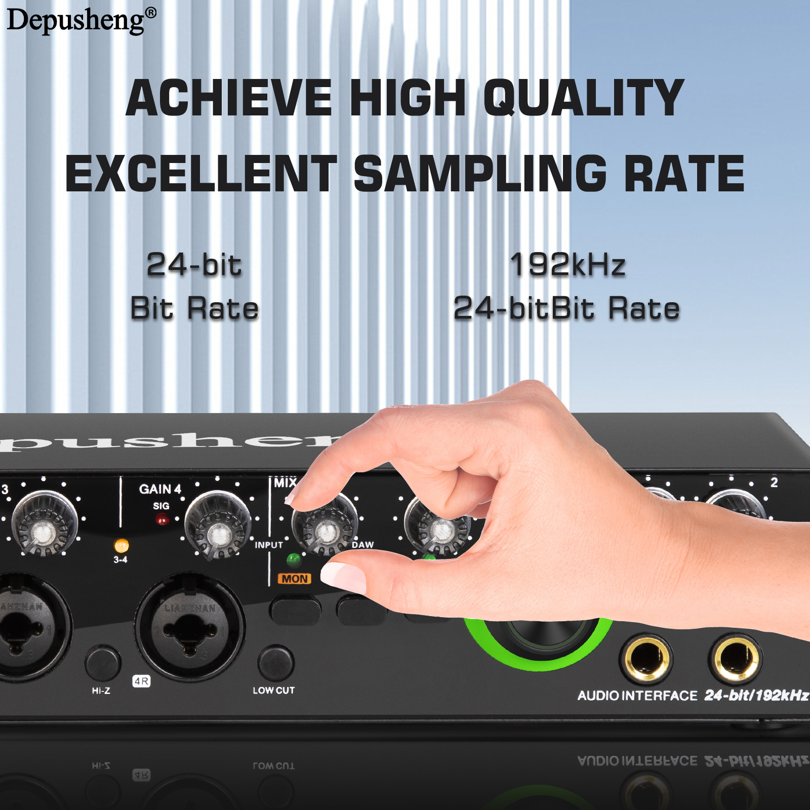 Depusheng Audio Interface RX4  - Audio Music Converter 评论和价格