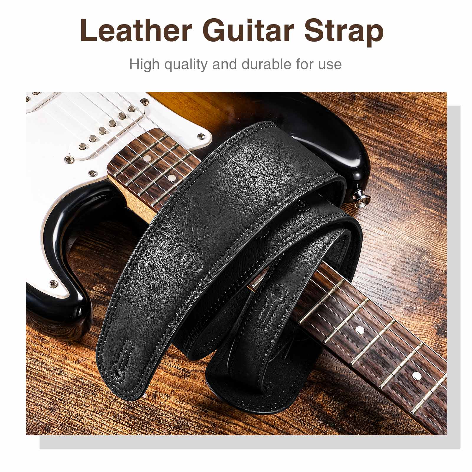 Lekato Artisan Leather Bass St - Guitar Strap Padded 评论和价格