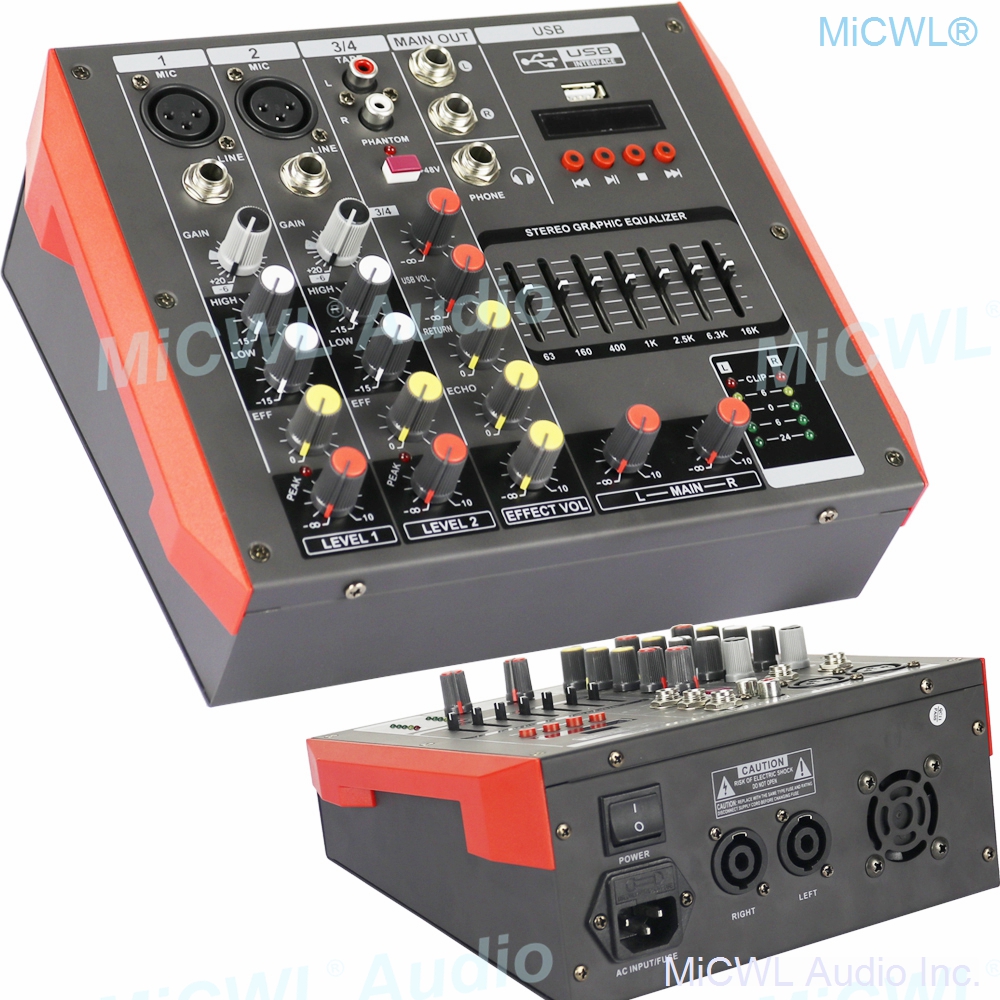 Portable Mini 400W Amplifier B - Audio And Music Mixer 评论和价格