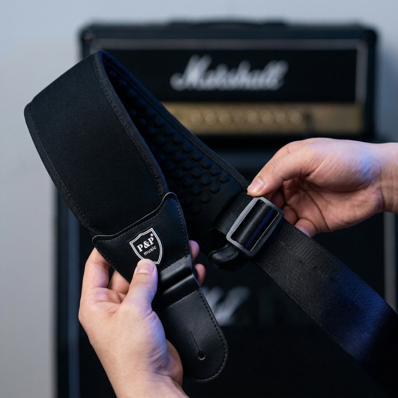 P&P Breathable 3D Sponge Guita - Guitar Strap Padded 评论和价格