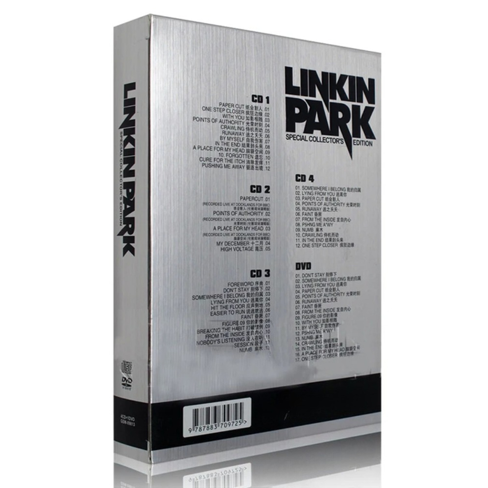 Linkin Park CD DVD Collection  - Audio Music For Video 评论和价格