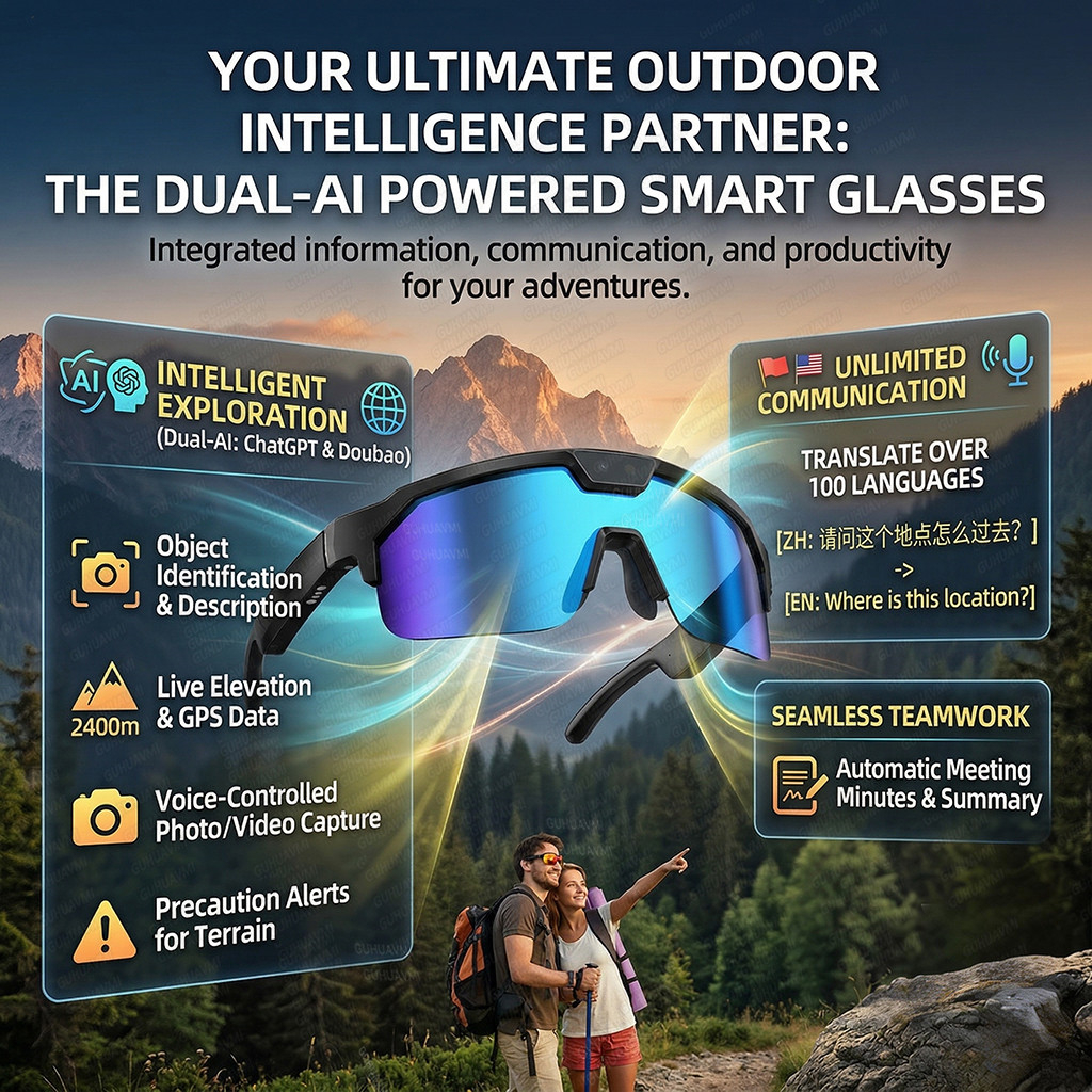 Photochromic Smart Glasses 120 - Audio Music For Video 评论和价格