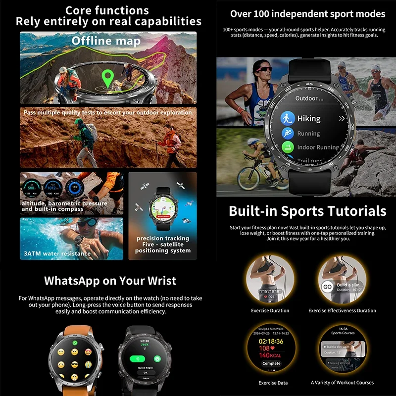 2026 New Men Smart Watch with  - Audio Music Light 评论和价格