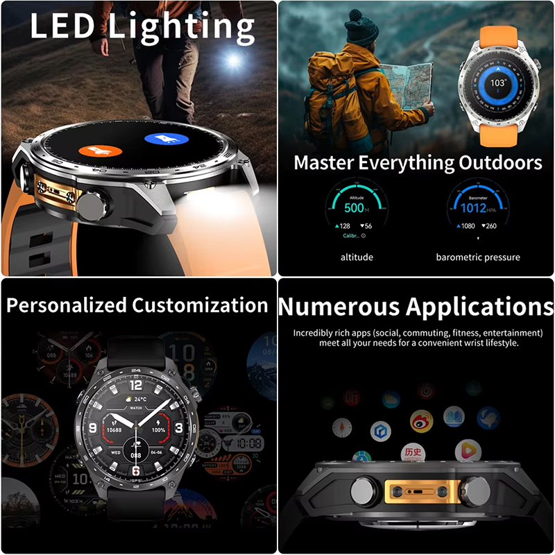 2026 New Men Smart Watch with  - Audio Music Light 评论和价格