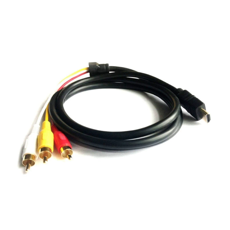  HDMI-compatible to 3RCA Cabl - Audio Music Converter 评论和价格