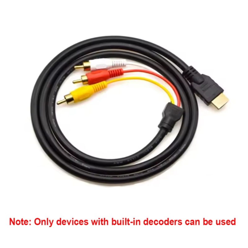  HDMI-compatible to 3RCA Cabl - Audio Music Converter 评论和价格