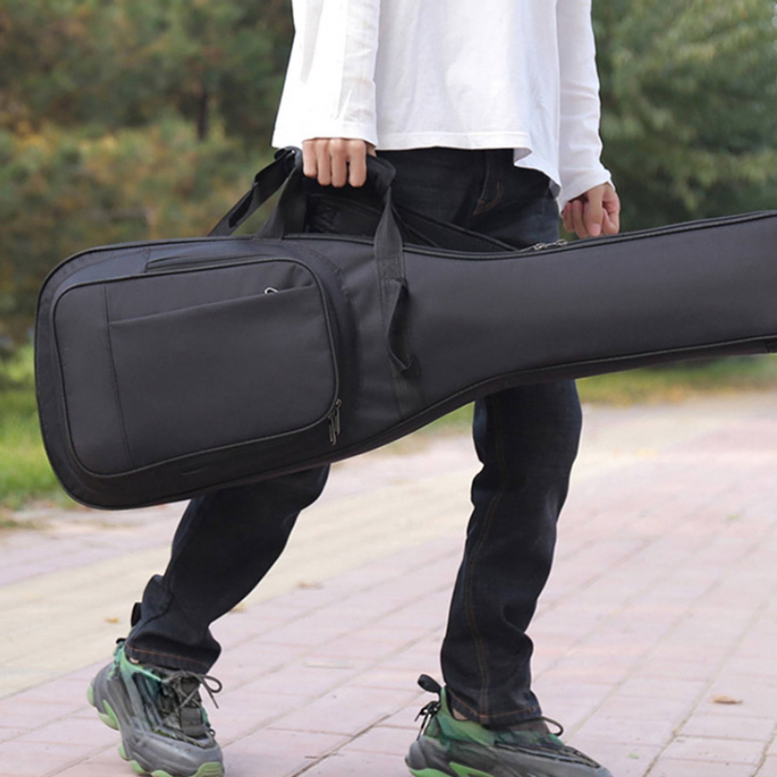 Electric Guitar Bag Water Repe - Guitar Strap Padded 评论和价格