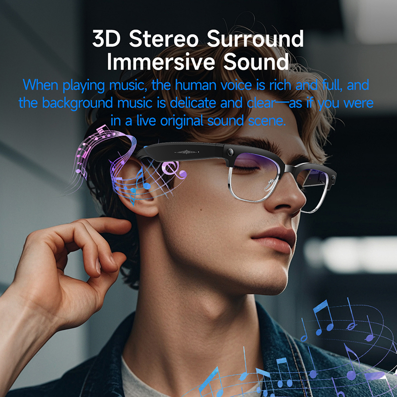 Smart Camera Glasses Photo and - Audio Music For Video 评论和价格