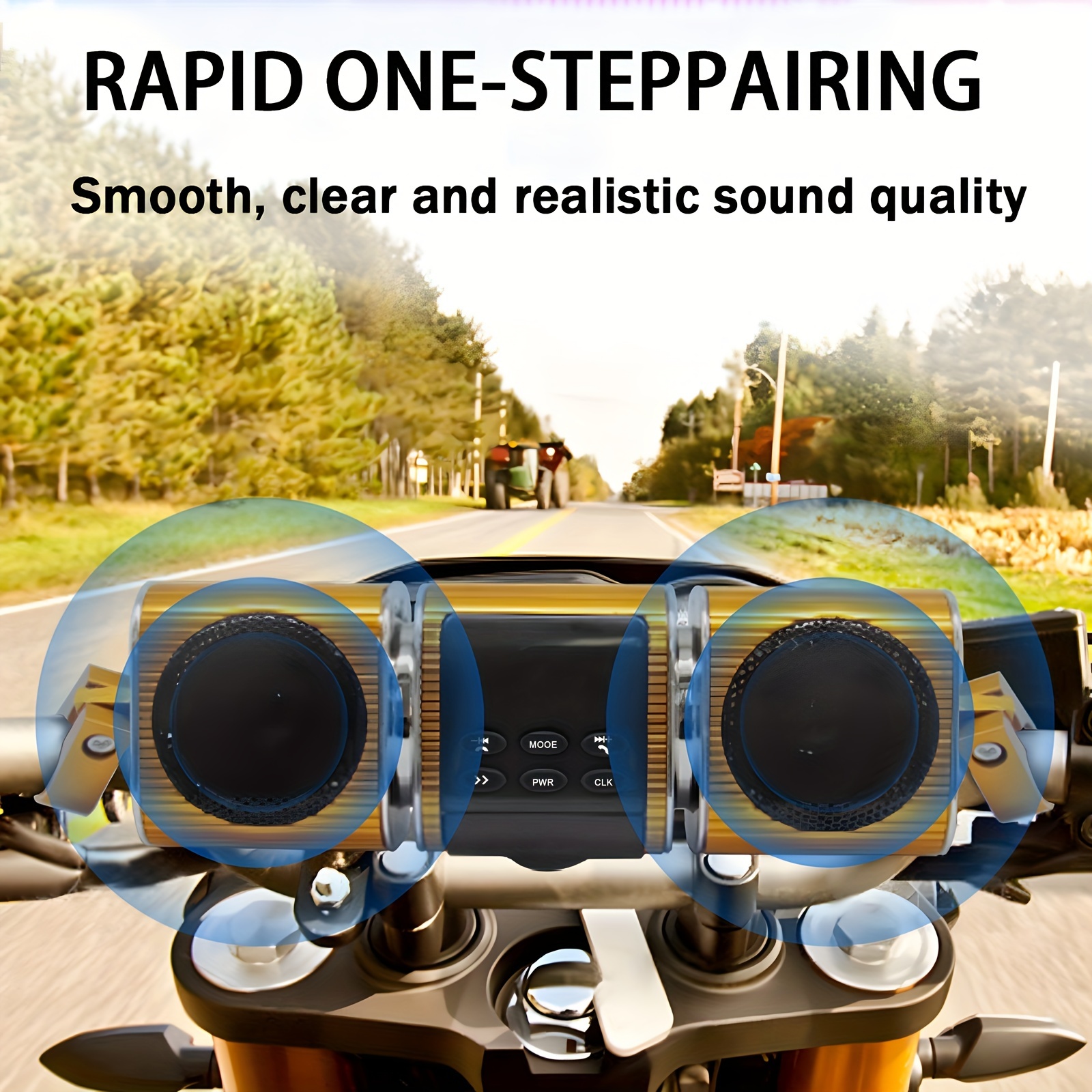 Motorcycle Speakers with Built - Audio Music Player 评论和价格