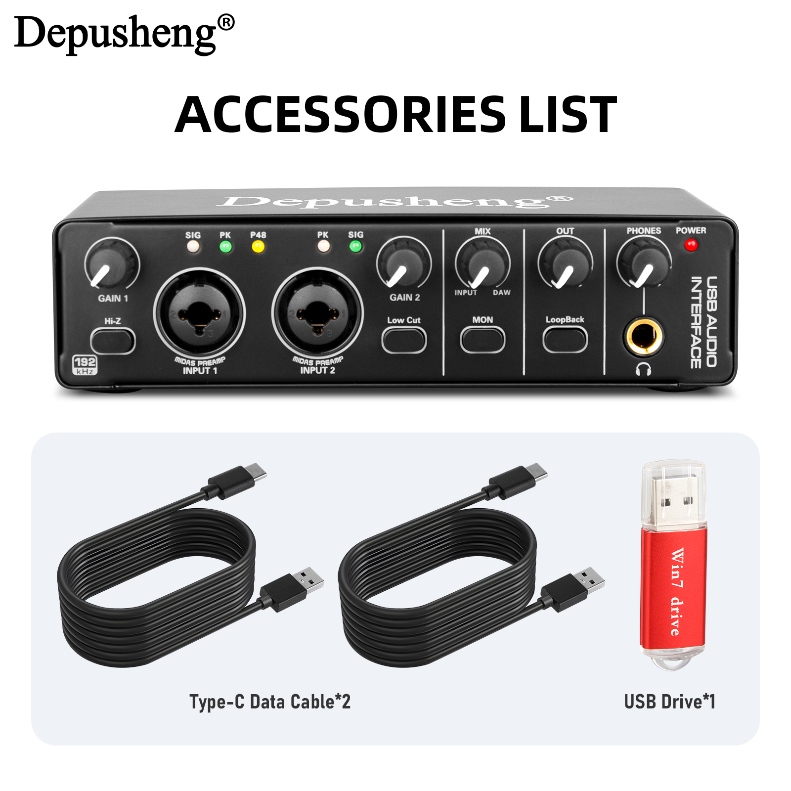 Audio Interface Portable Sound - Audio And Music Mixer 评论和价格