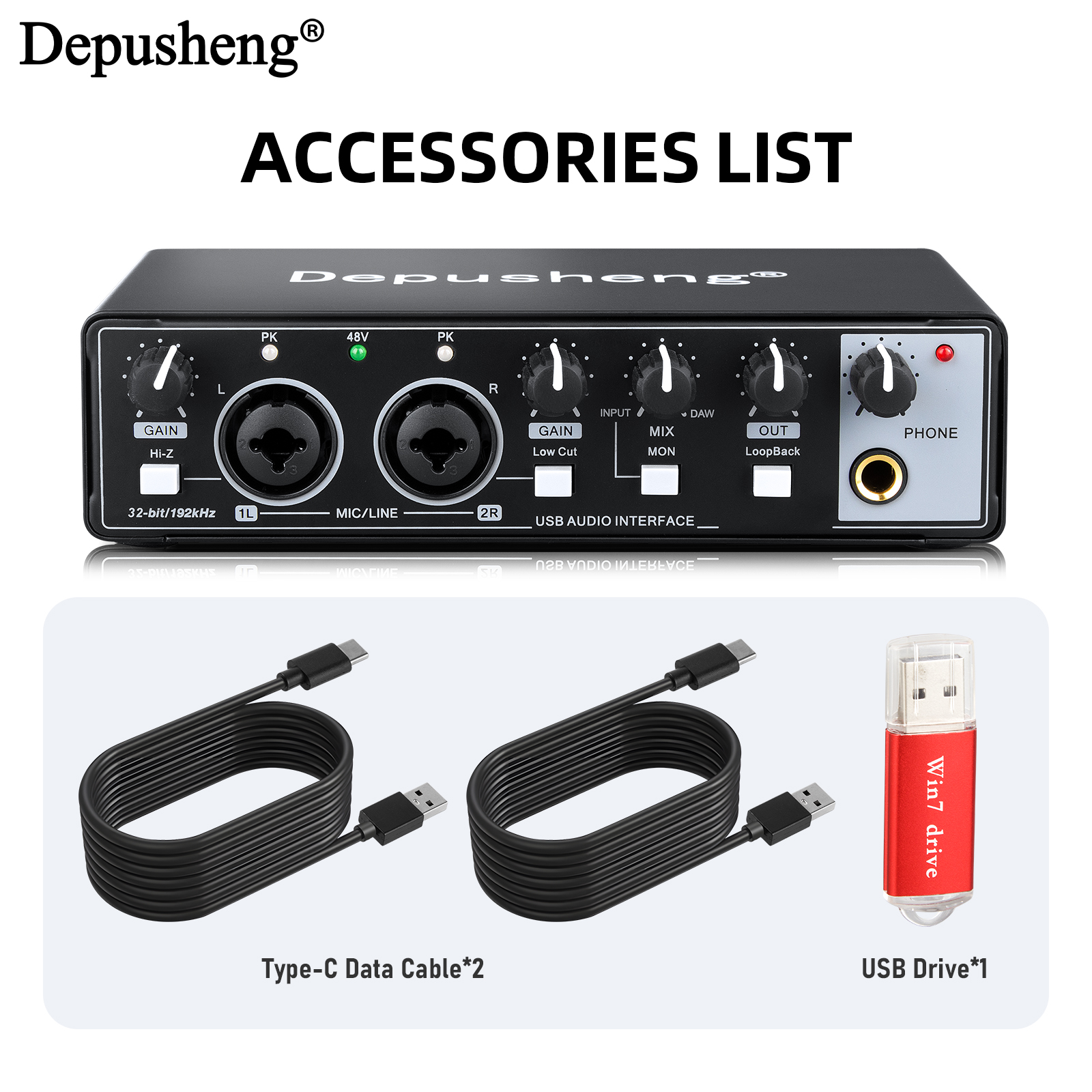 Audio Interface Portable Sound - Audio And Music Mixer 评论和价格