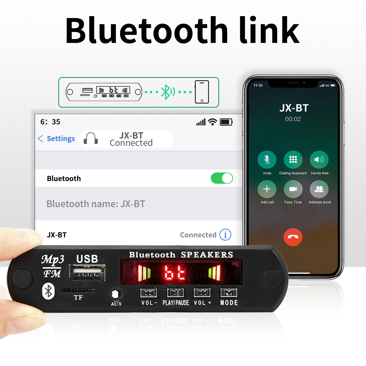 6W Amplifier DIY MP3 WMA WAV A - Audio Music Recorder 评论和价格