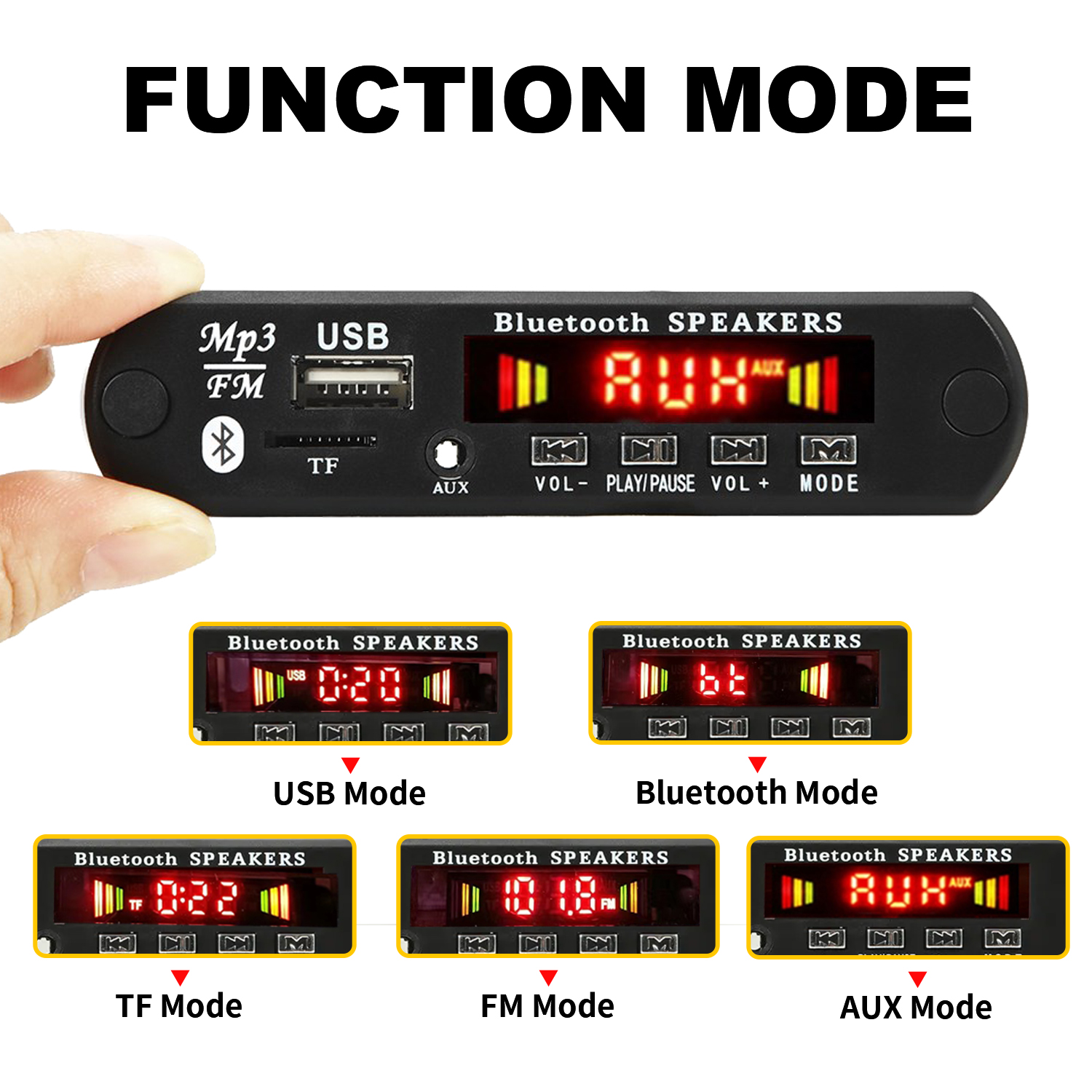6W Amplifier DIY MP3 WMA WAV A - Audio Music Recorder 评论和价格