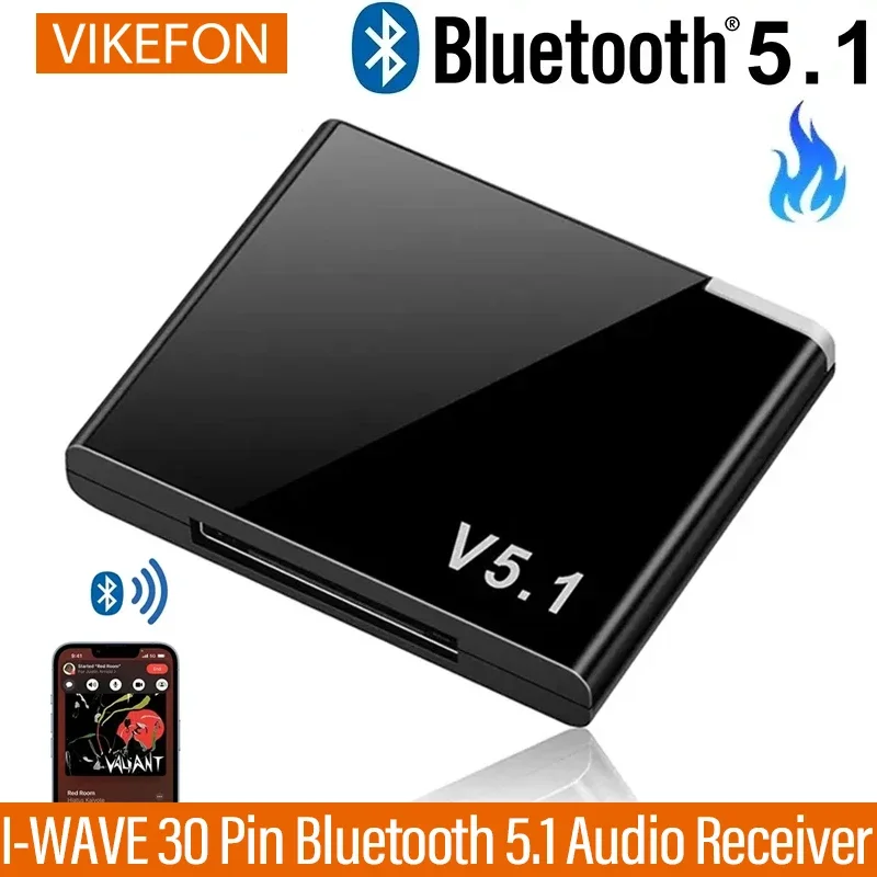 VIKEFON I-WAVE 30 Pin Bluetoot - Audio Music Wave 评论和价格