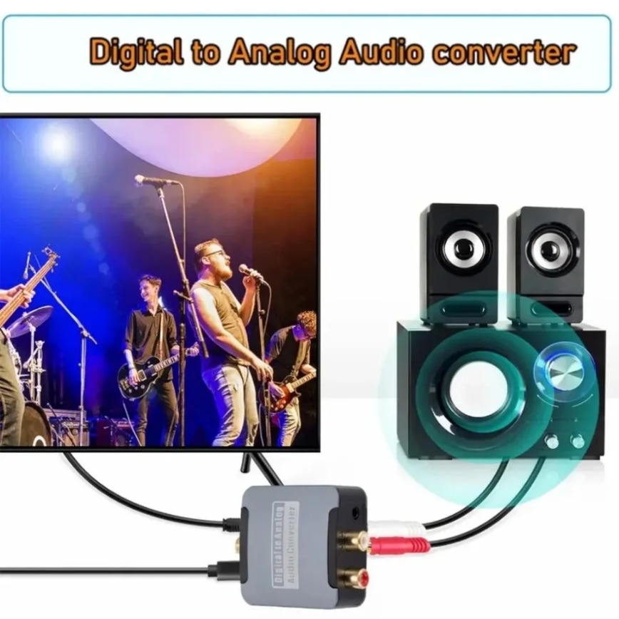 Digital to Analog Audio Conver - Audio Music Converter 评论和价格