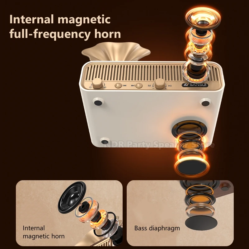 V13 Wireless Bluetooth Speaker - Apple Music Audio Quality 评论和价格