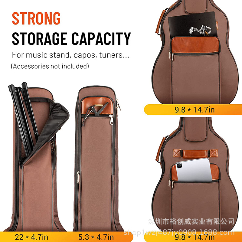Guitar Backpack with 10mm Thic - Guitar Strap Padded 评论和价格