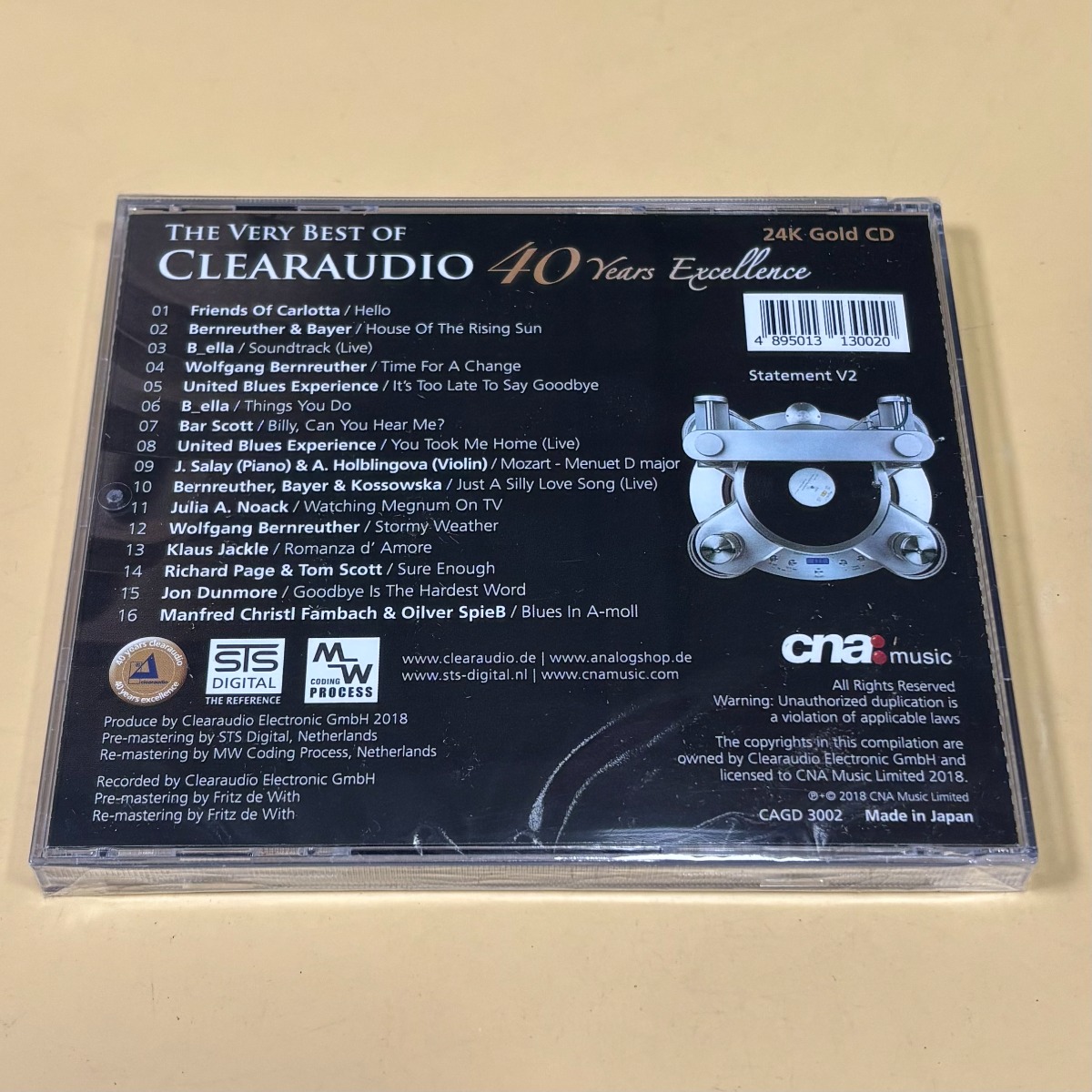 Clearaudio 40 Years Excellence - Audio Music Test 评论和价格