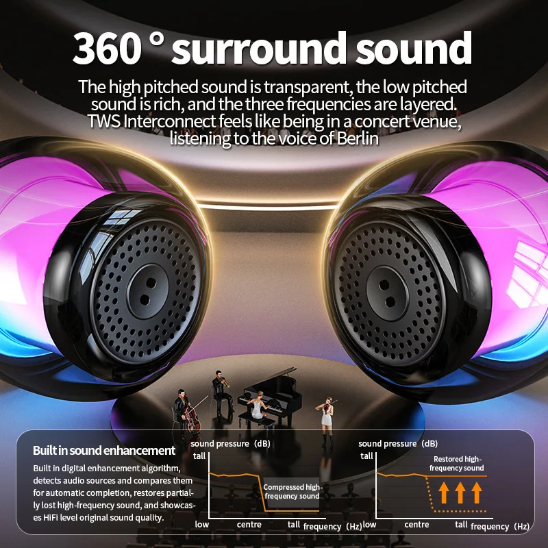 Tiktok Hot Sale Wireless Bluet - Audio Music Tiktok 评论和价格