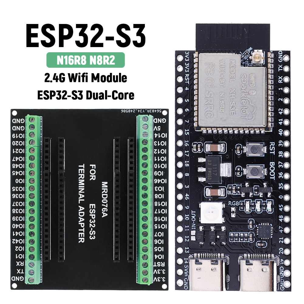 ESP32 S3 N16R8 N8R2 Dual Type- - Audio Music Converter 评论和价格