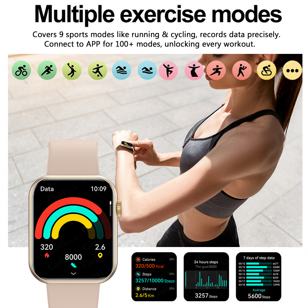 2025 New Sports Smart Watch Me - Audio Music Light 评论和价格