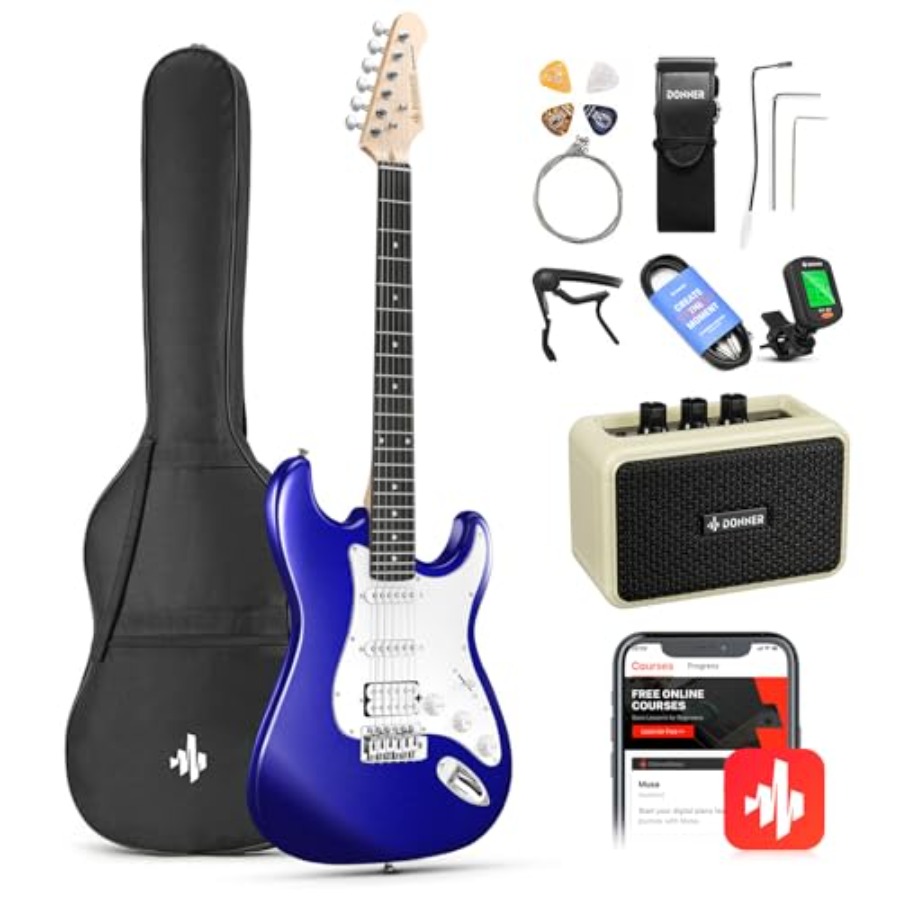 Electric Guitar Kit for Beginn - Guitar Capo Clip 评论和价格