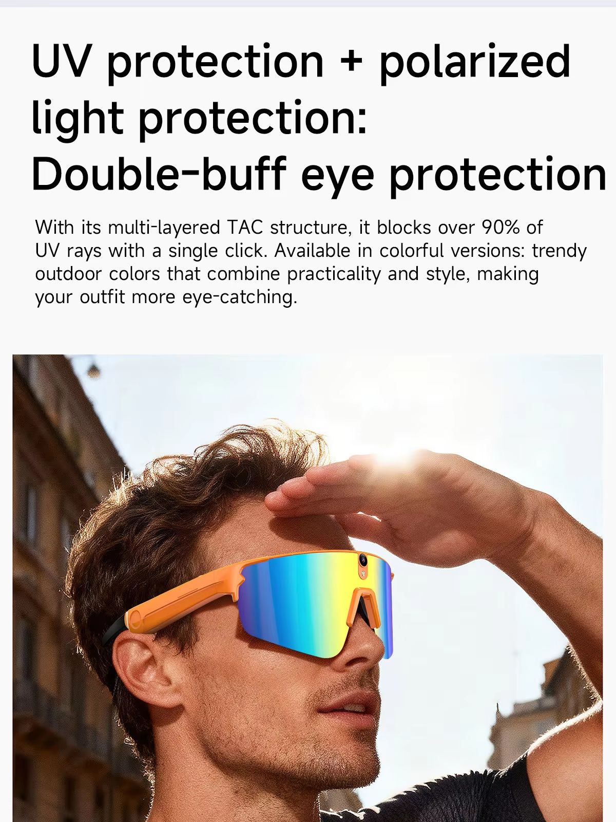 L805 AI Smart Glasses With 800 - Audio Music For Video 评论和价格