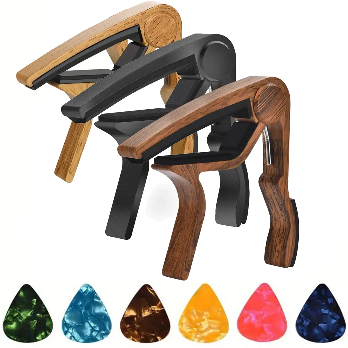 High-Quality Zinc Alloy Guitar - Guitar Capo Clip 评论和价格