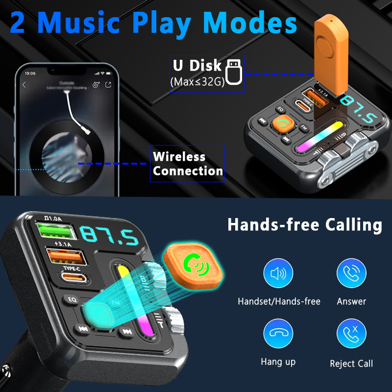 Wireless Car MP3 Player,FM Tra - Audio Music Free Mp3 评论和价格