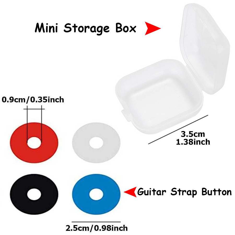 10Pcs Silicone Guitar Strap Bu - Guitar Strap Padded 评论和价格