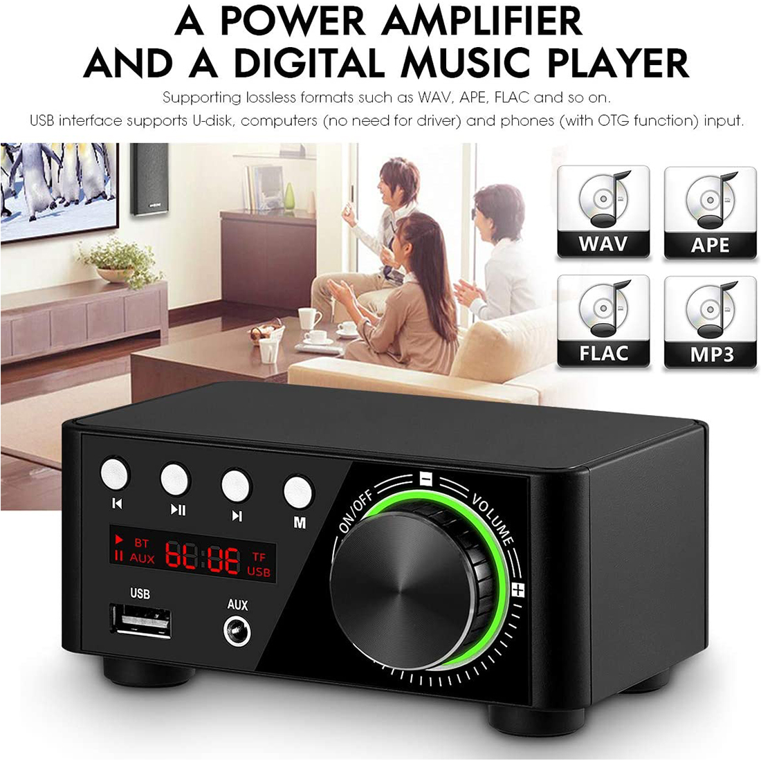 50WX2 Power Amplifier Board Bl - Audio Music Player 评论和价格