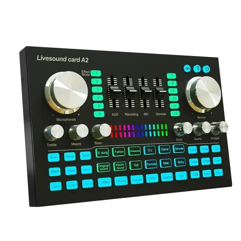 A2 Soundcard live Sound Card B - Audio And Music Mixer 评论和价格