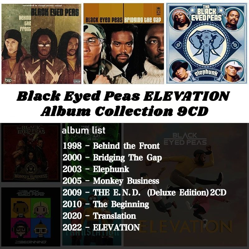 Black Eyed Peas Complete 9CD M - Audio And Music 评论和价格