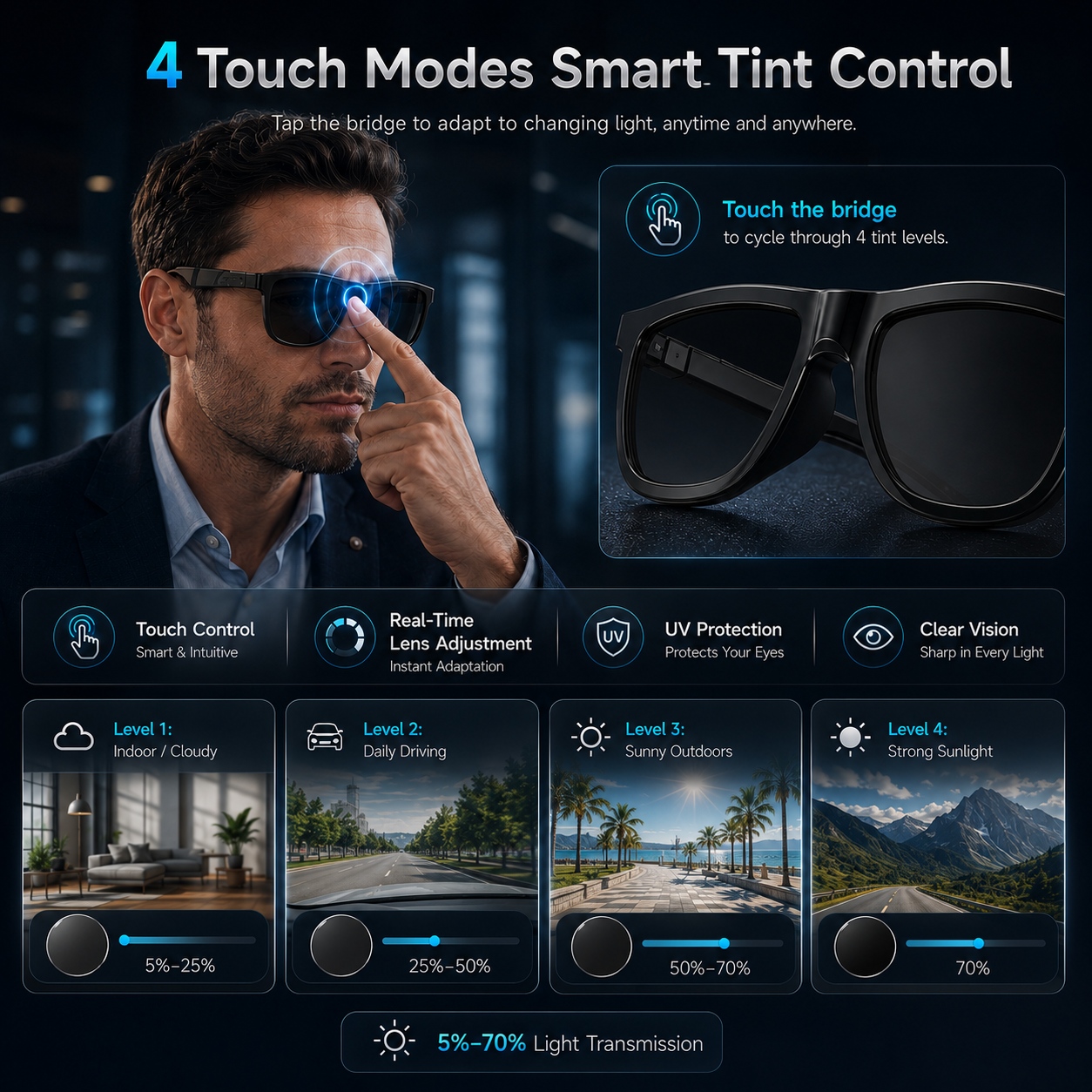 New Touch-Color Change Smart A - Audio Music For Video 评论和价格