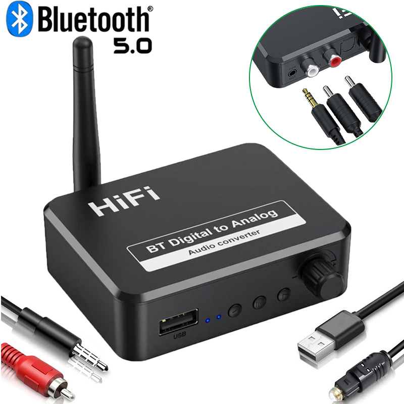 Digital to Analog Audio DAC Co - Audio Music Converter 评论和价格