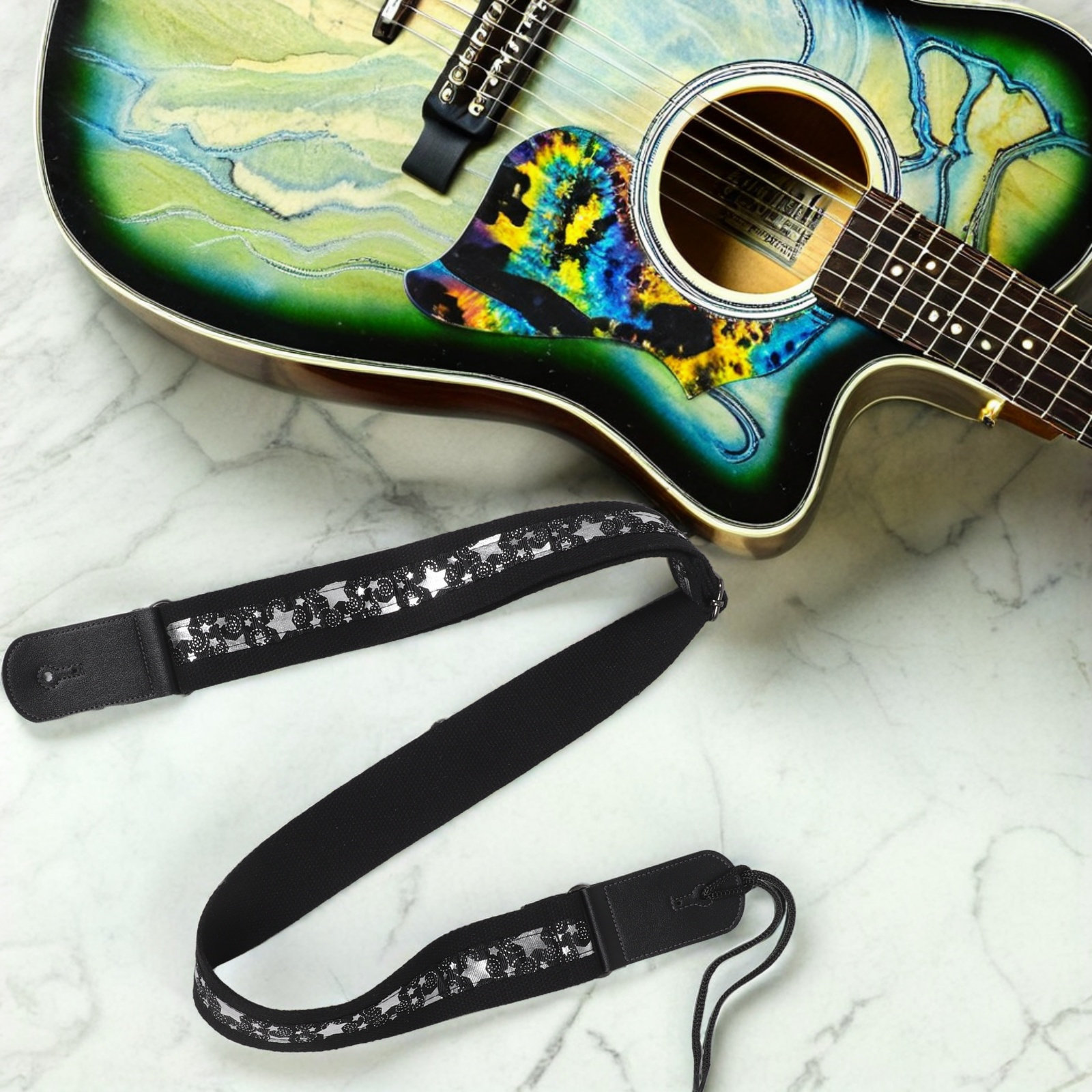 Adjustable Guitar Strap Vintag - Guitar Strap Padded 评论和价格