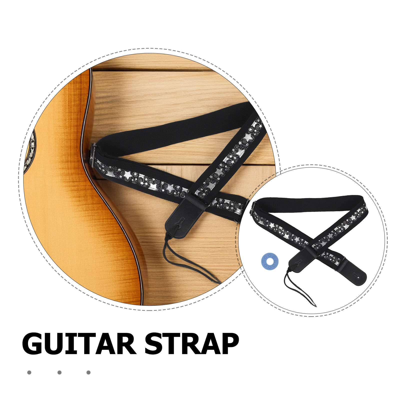 Adjustable Guitar Strap Vintag - Guitar Strap Padded 评论和价格