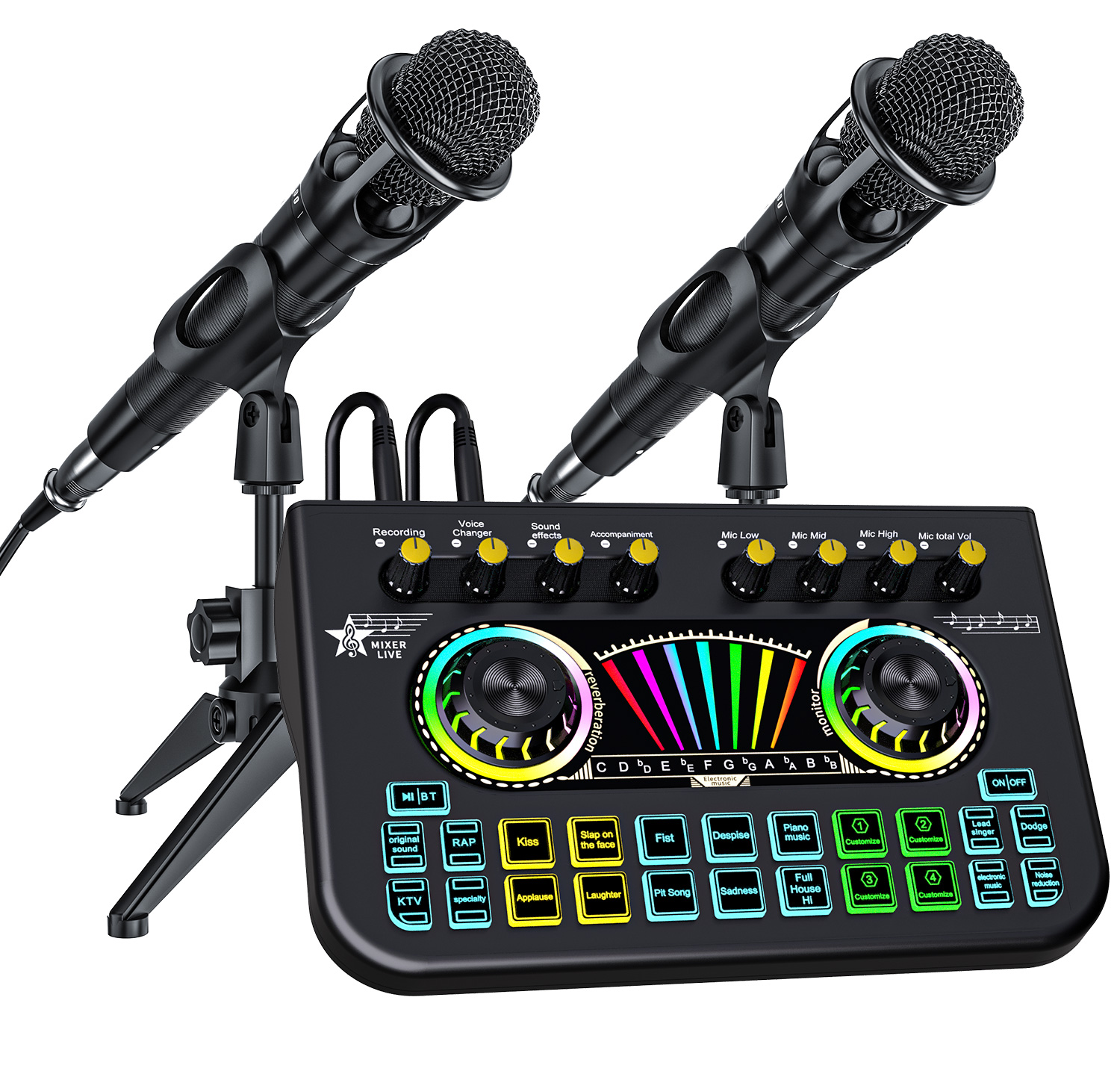 Tenlamp Sound Board for Pc/Pho - Audio And Music Mixer 评论和价格