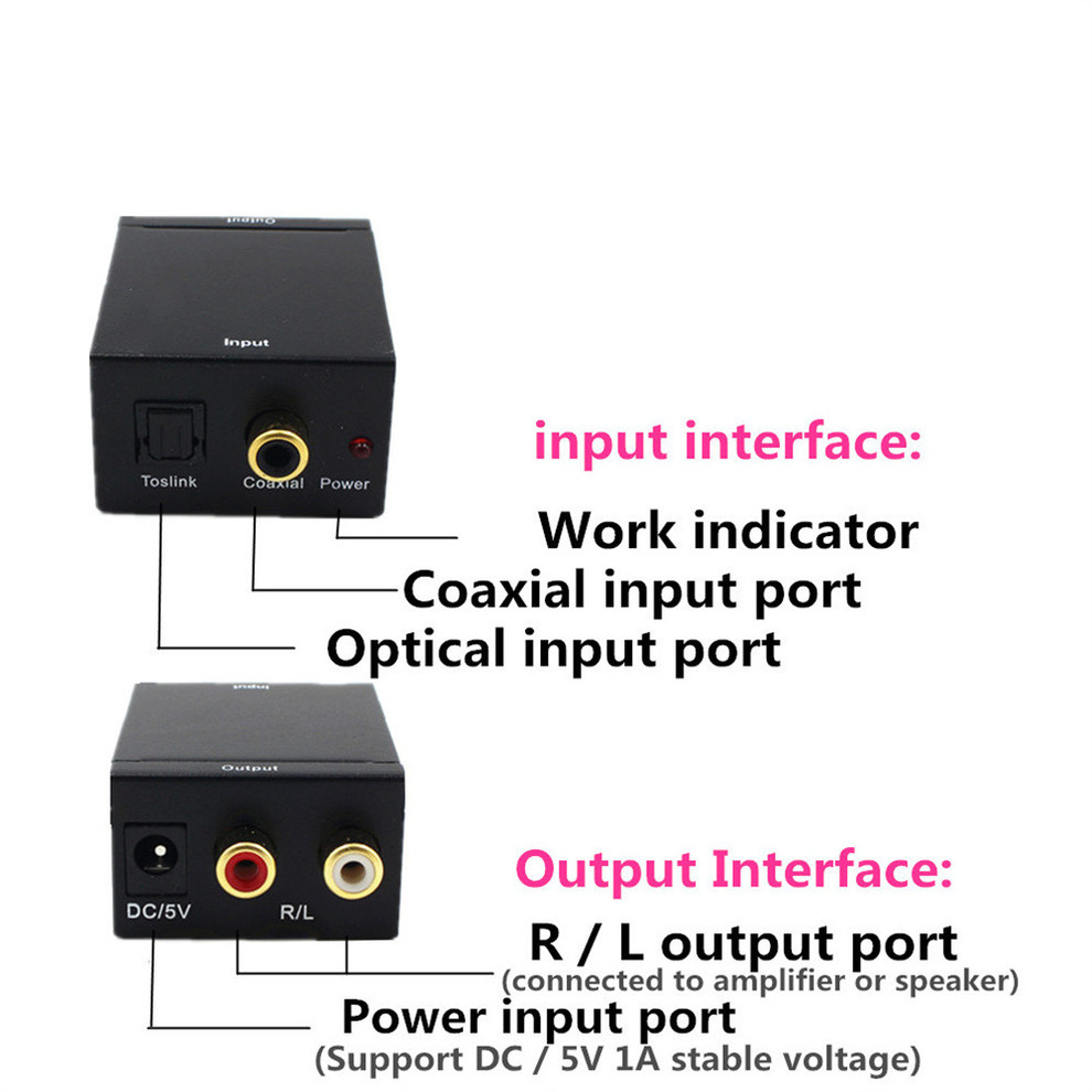 LccKaa Digital to Analog Audio - Audio Music Converter 评论和价格