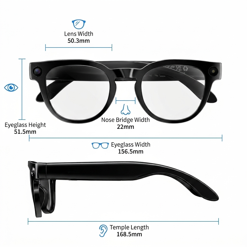 2026 New AI Smart Glasses with - Audio Music For Video 评论和价格