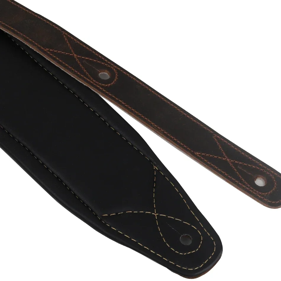 Soldier Top Layer Leather Guit - Guitar Strap Padded 评论和价格