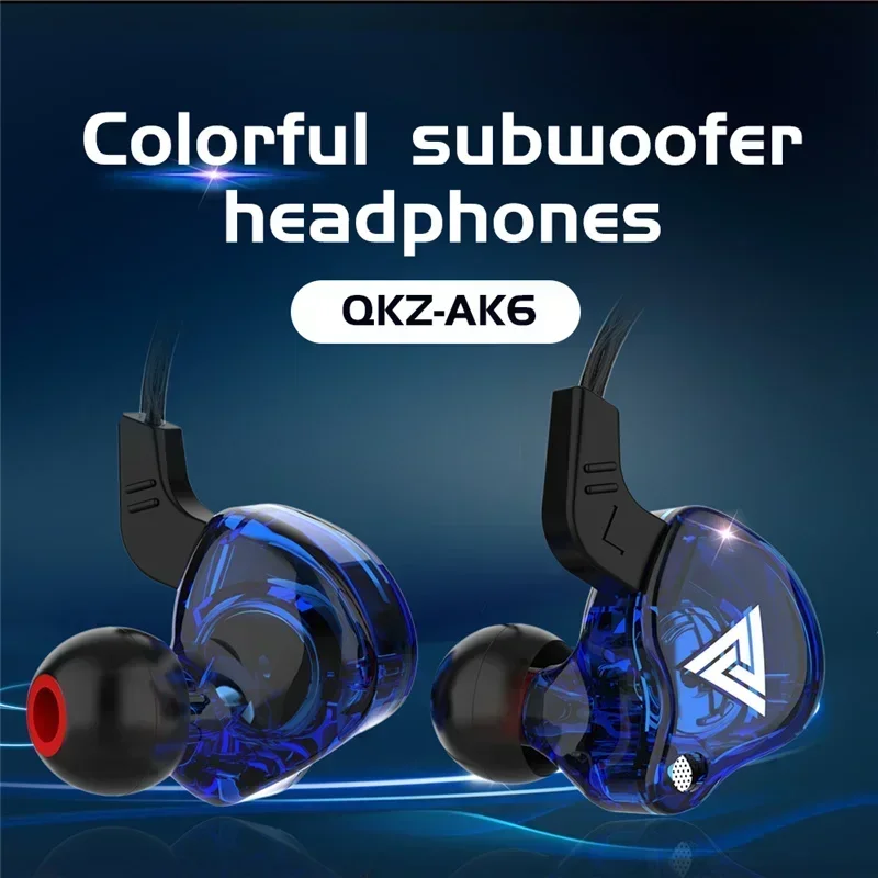 NEW QKZ AK6 Copper Driver HiFi - Audio And Music 评论和价格