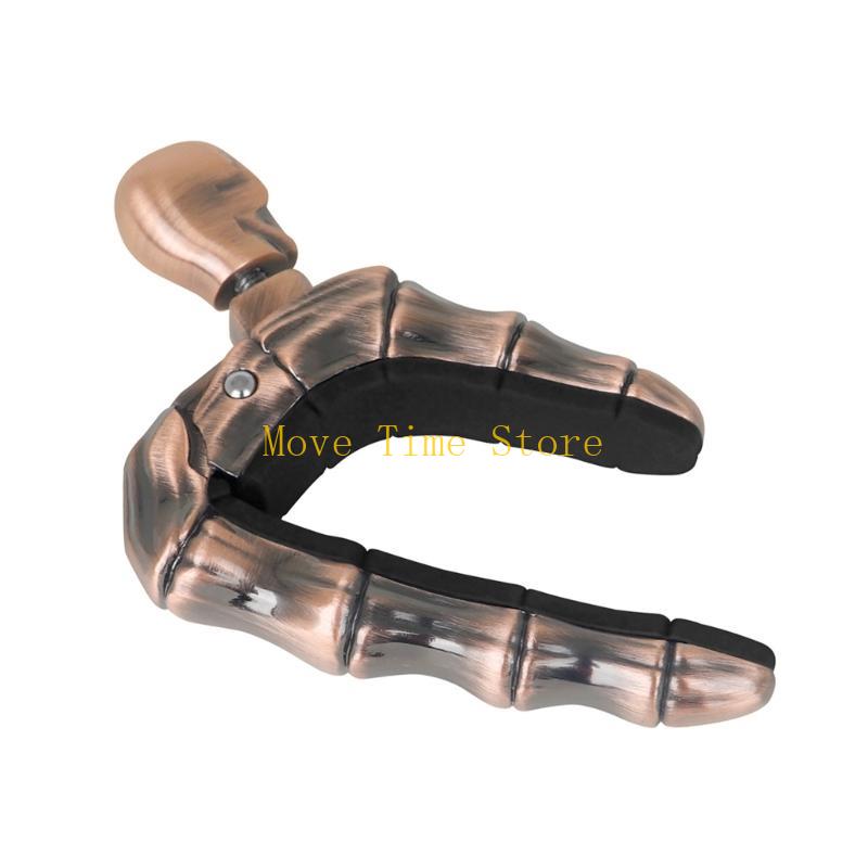 92ME Skull Guitar Tuning Clamp - Guitar Capo Clip 评论和价格