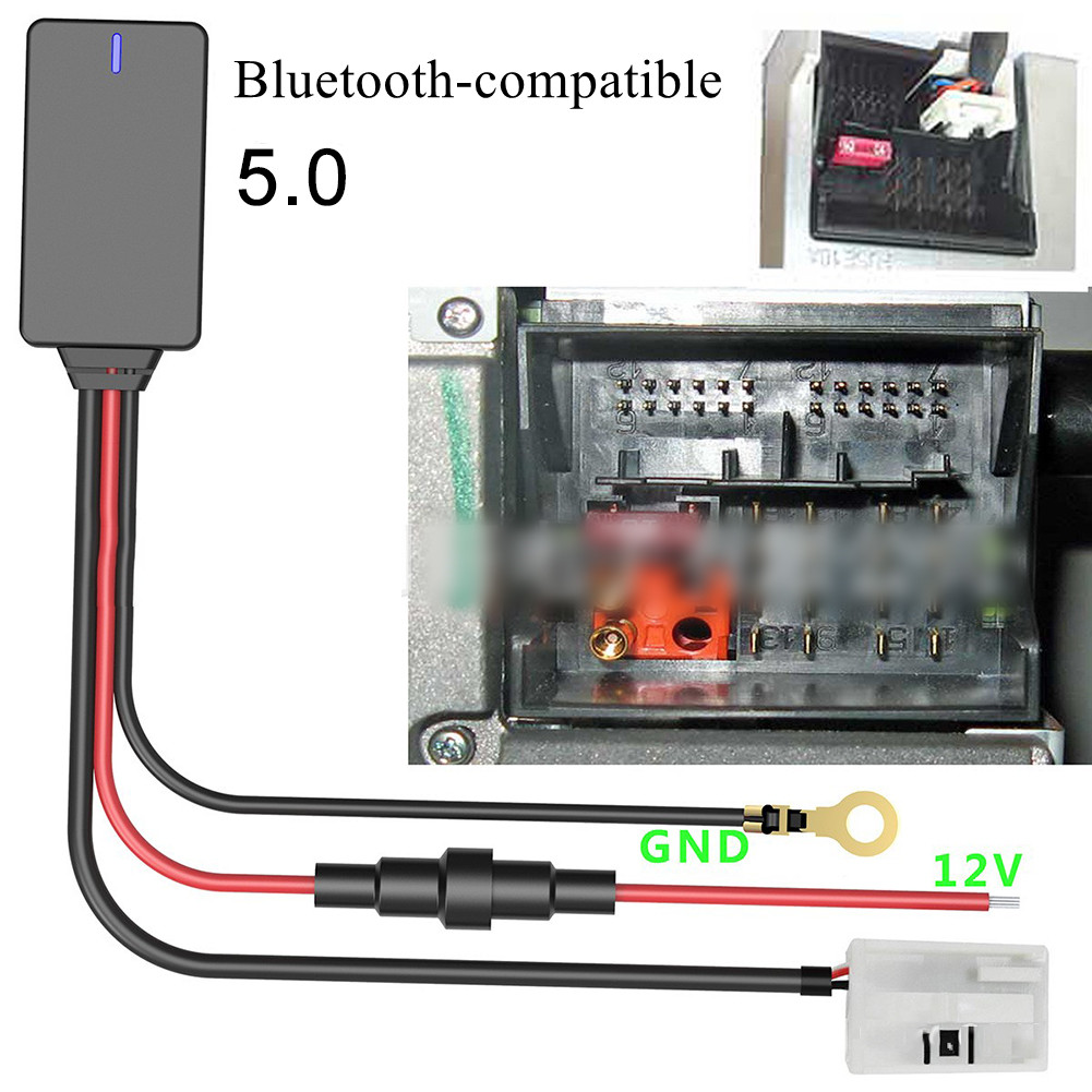 Car Bluetooth 5.0 Module AUX-I - Audio Music Free Mp3 评论和价格