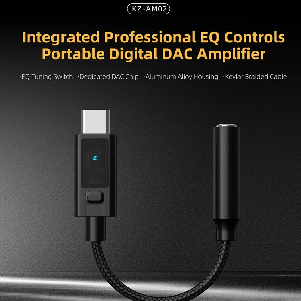 KZ AM02 Portable Digital Earph - Audio Music Converter 评论和价格